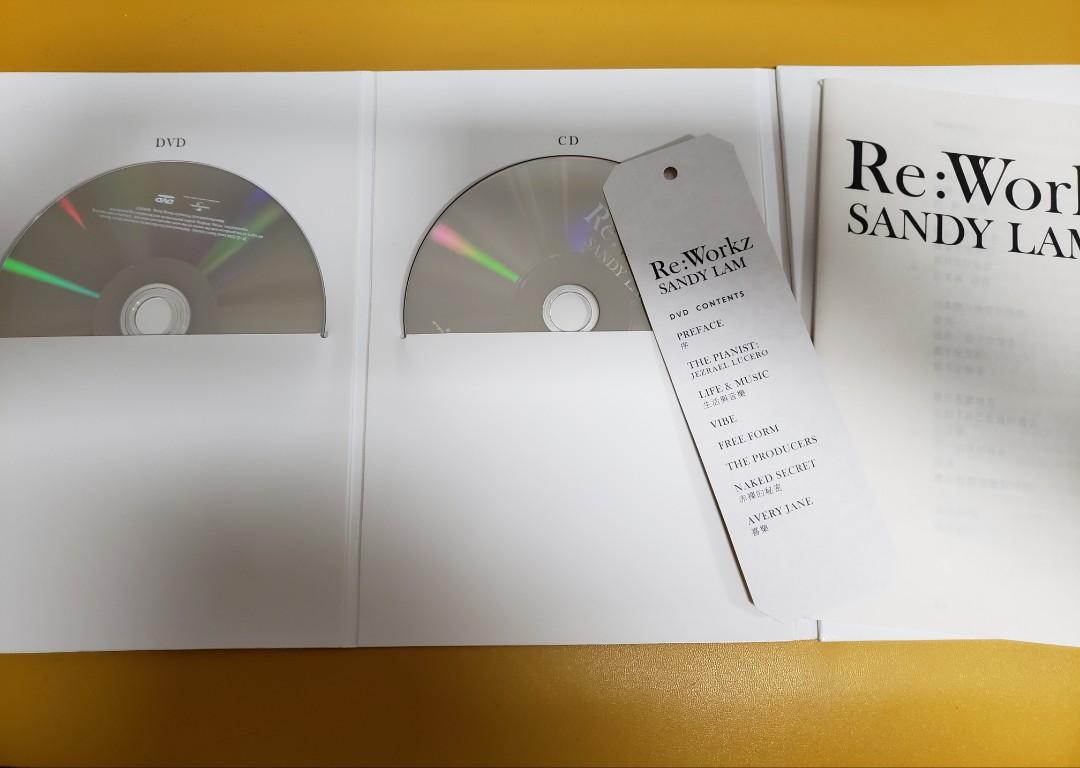 90%new 林憶蓮Sandy Lam Re: Workz 德國制CD+DVD (保存良好，碟親新淨