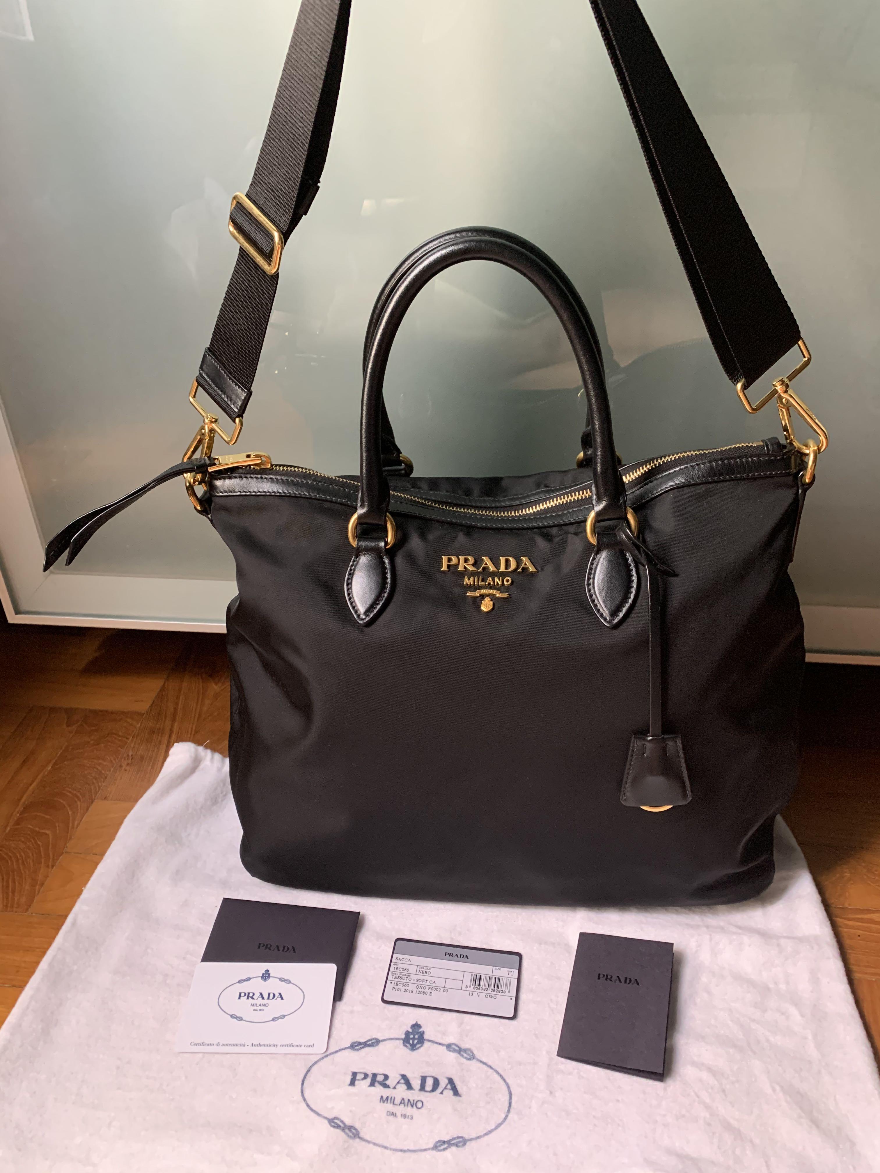 2019 Prada Bag ( New Model 1BC060 ), Women's Fashion, Bags & Wallets,  Cross-body Bags on Carousell