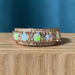 (Australian Opal) Sterling Silver Ring629954183713301117