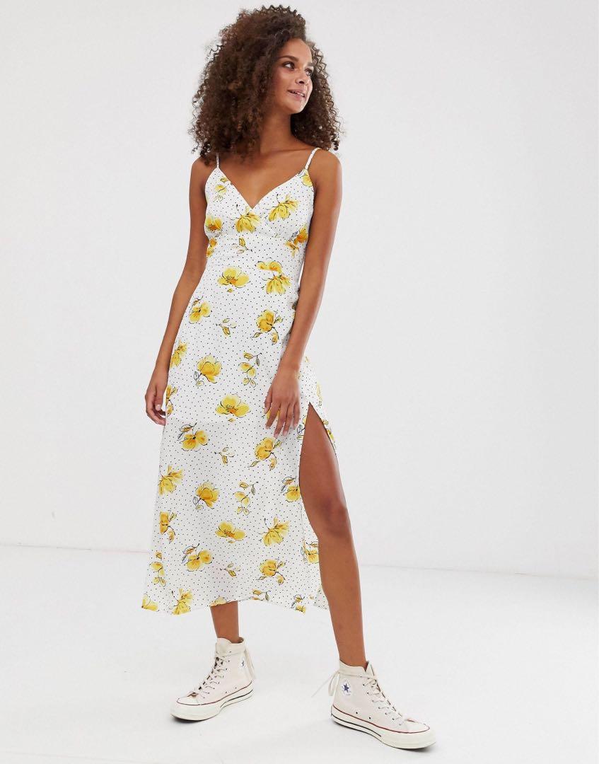 Abercrombie yellow dress deals