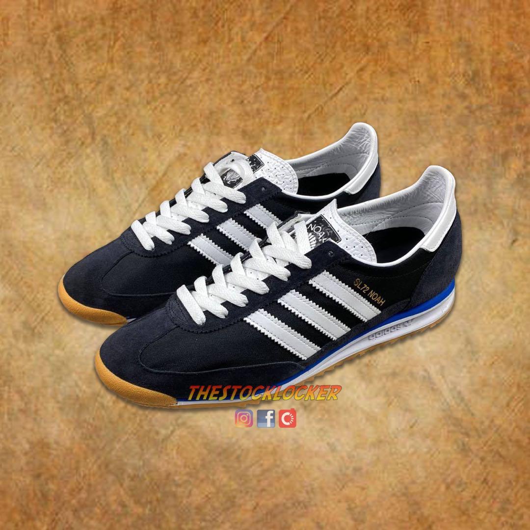 ADIDAS SL72 X NOAH BLACK SNEAKERS