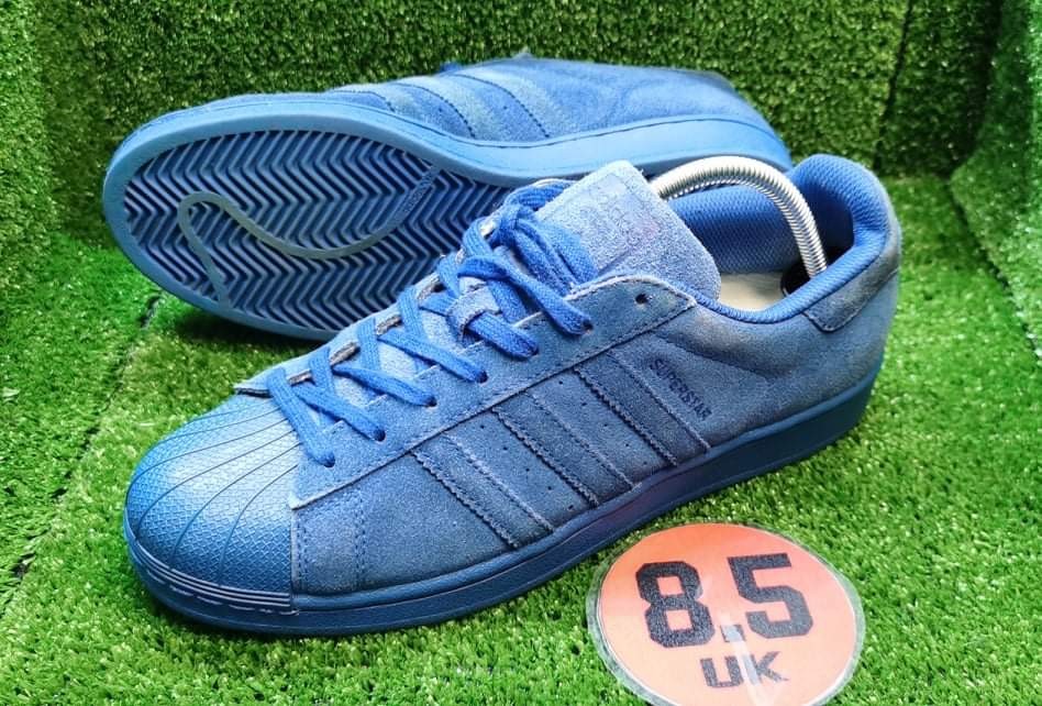 Adidas superstar triple blue shop
