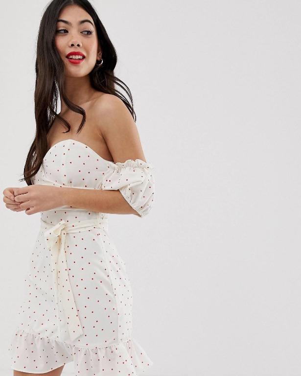 Glamorous bardot dress outlet