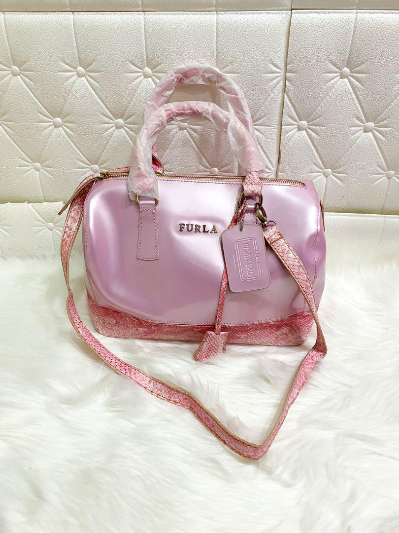 AUTHENTIC Furla Candy Bag (Category: Luxury Bags & Wallets) located in Quezon City. Submitted by closetofcoco (Listing ID 1081539853, Image 1). Description: GUARANTEED AUTHENTIC PM for inquiries Available for Layaway DISCLAIMER: We are not affiliated or associated with any of the brands featured. All copyrights reserved to the respective original brand holders. .