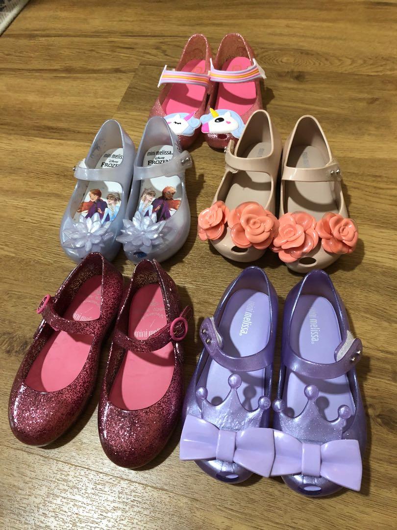 Mini melissa sale knock off shoes