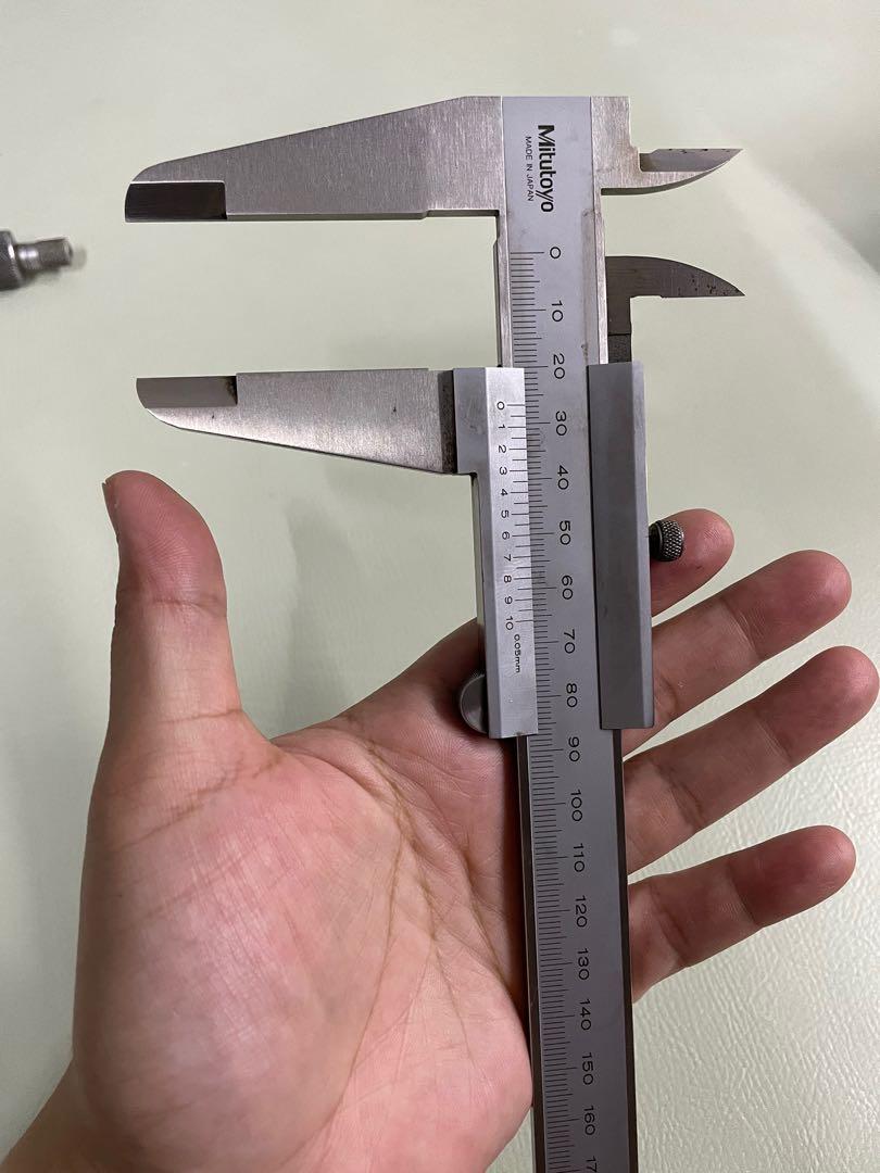 Authentic Mitutoyo Vernier Caliper and Micrometer, Commercial & Industrial, Construction Tools