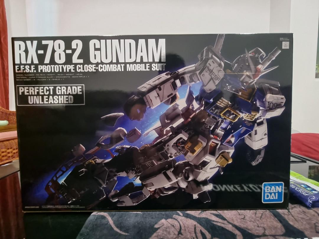 Bandai Perfect Grade Unleashed Pg 1 60 Rx 78 2 Gundam Toys Games Action Figures Collectibles On Carousell