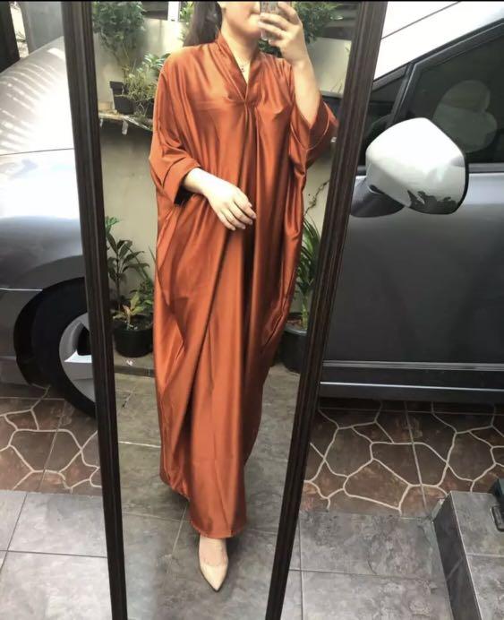 Kaftan satin polos store