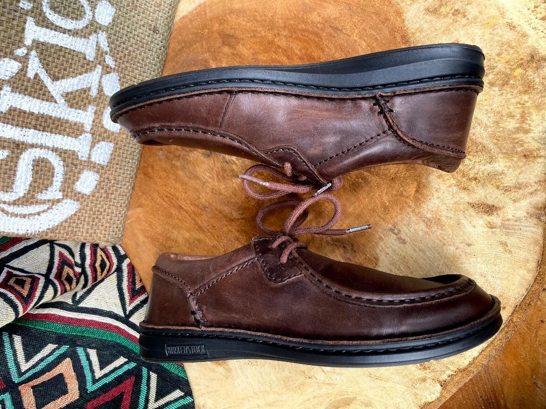 Birkenstock wallabee like shoes euro 36 on tg fits 37 Women s Fashion Footwear Flats Sandals on Carousell