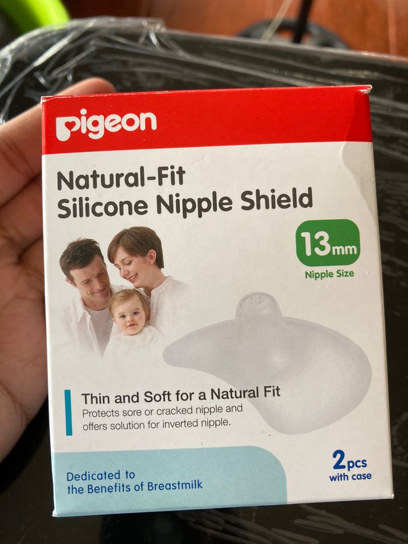 Bnew Pigeon Nipple Shield, Babies & Kids, Nursing & Feeding, Weaning & Toddler Feeding on Carousell