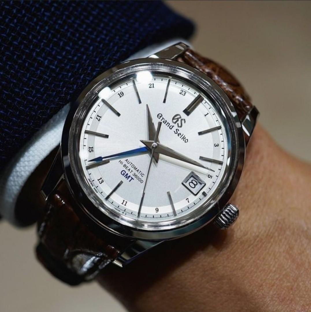 Brand New Grand Seiko Hi Beat GMT SBGJ217 SBGJ217G Mobile Phones