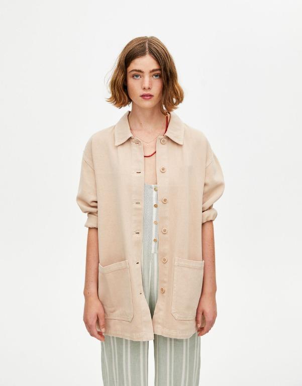 Pull and bear worker jacket top