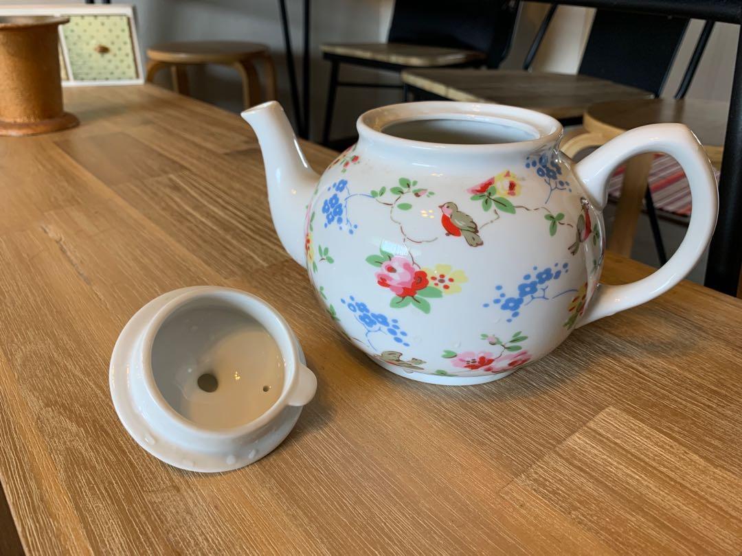 Cath Kidston Floral Teapot, Furniture & Home Living, Kitchenware