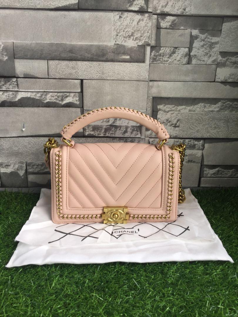 A Look at the Chanel Boy Bag with Handle  PurseBlog