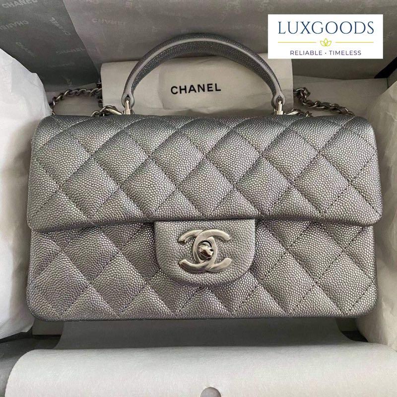 chanel mini 8 top handle