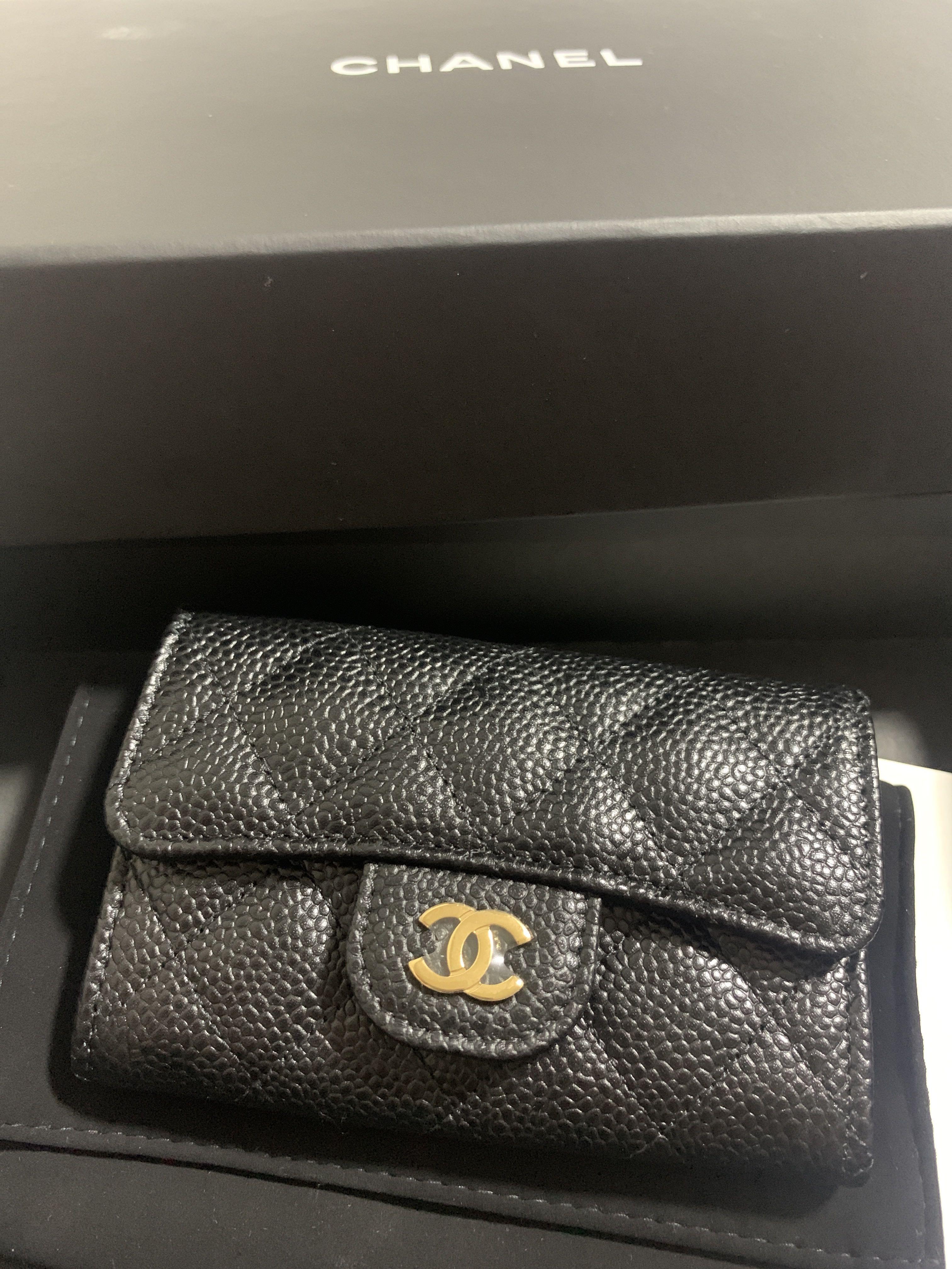Triomphe leather wallet Celine Black in Leather - 36500571