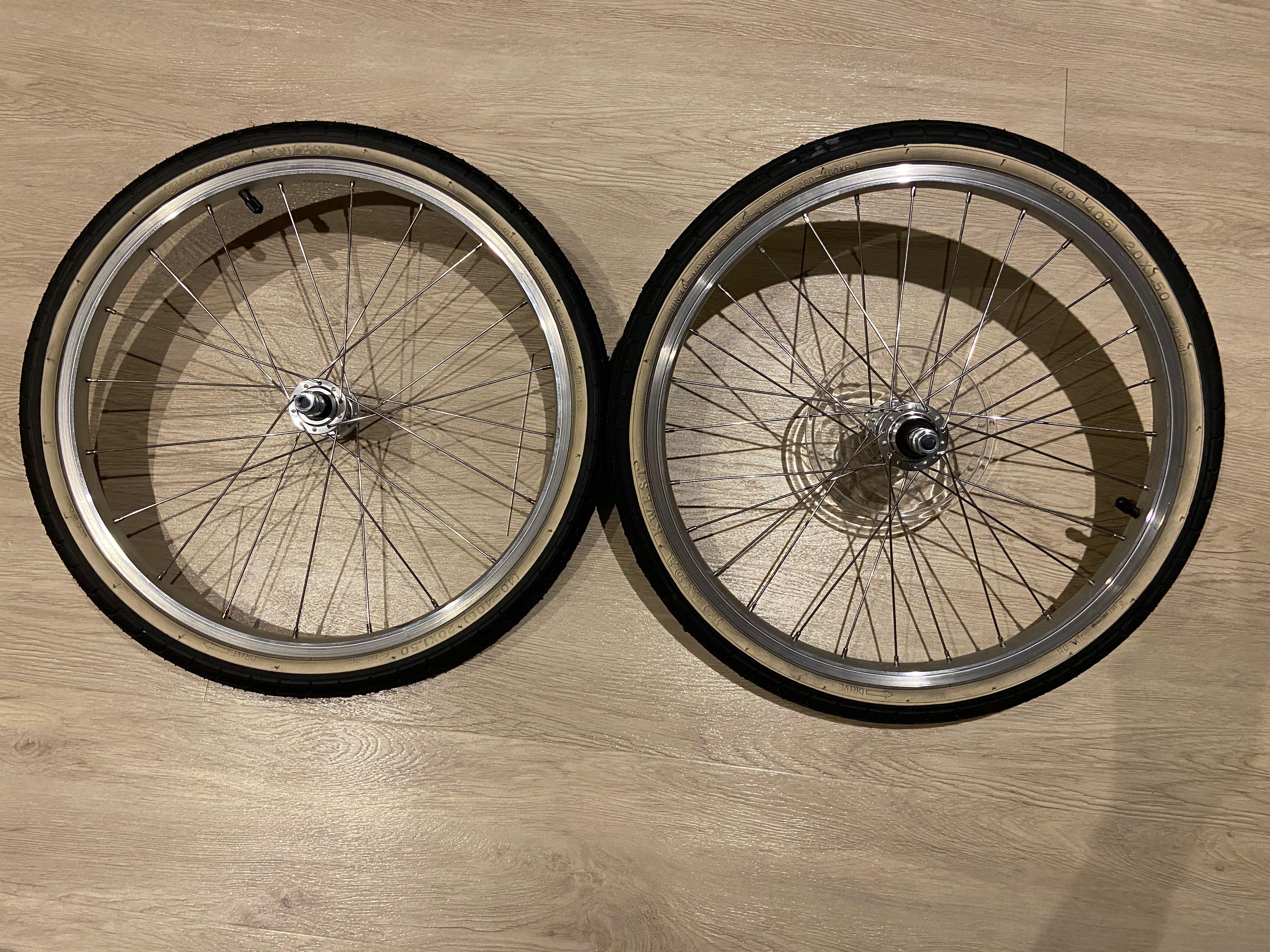 Dahon tire hot sale size