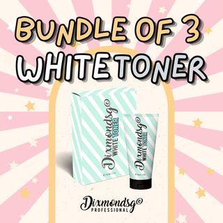 Dixmondsg- Bundle Of 3 White Toner