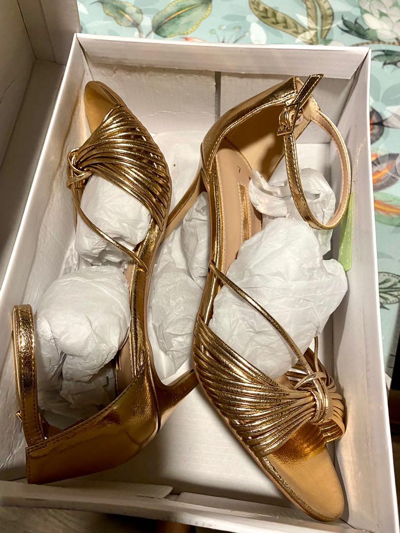 Gold heels new arrivals dorothy perkins