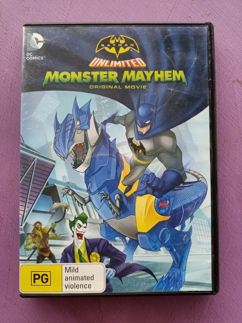 DVD Batman : Monster Mayhem ( Original Movie ), Hobbies & Toys, Music &  Media, CDs & DVDs on Carousell