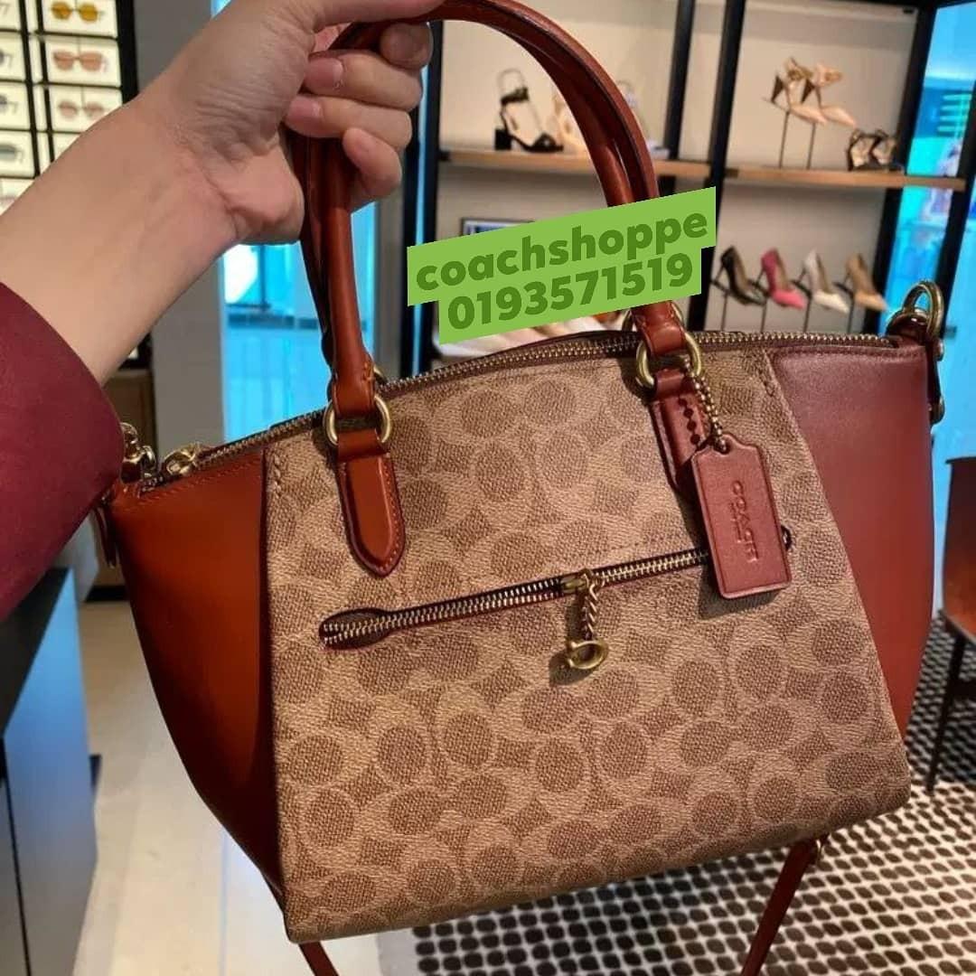 Elise Satchel in Signature Canvas