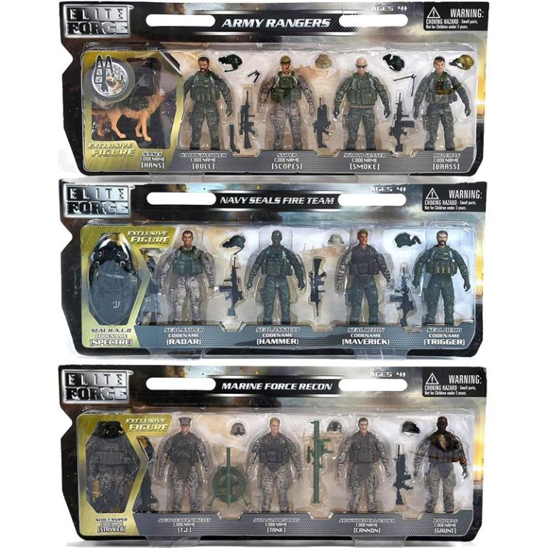 Elite force action shop figures 1 18