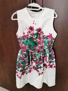 Floral oriental dress
