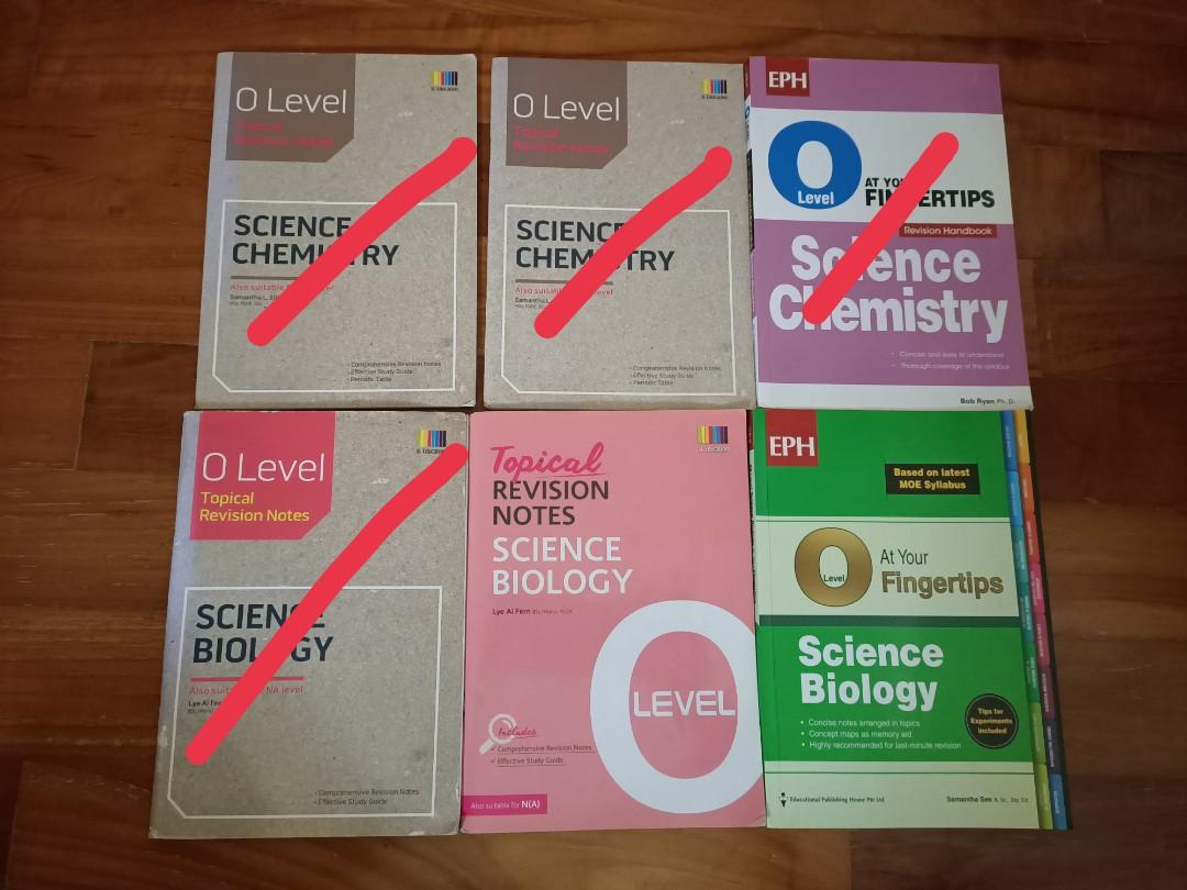 FREE Science Chemistry and Biology Topical Revision Notes, Hobbies ...
