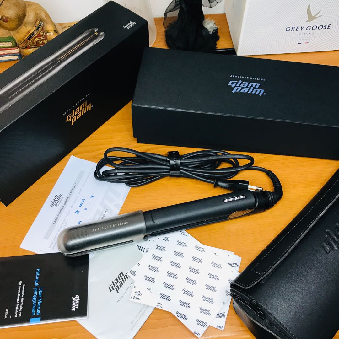 Glampalm vibrate sales hair straightener
