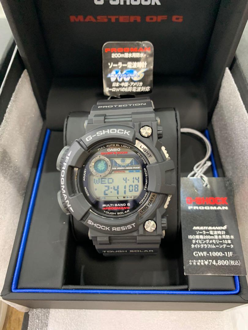 G-Shock Frogman GWF-1000-1JF, 名牌, 手錶- Carousell
