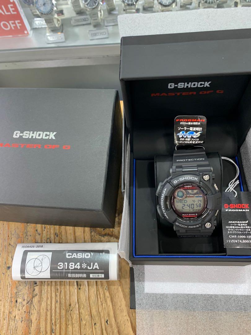 G-Shock Frogman GWF-1000-1JF, 名牌, 手錶- Carousell