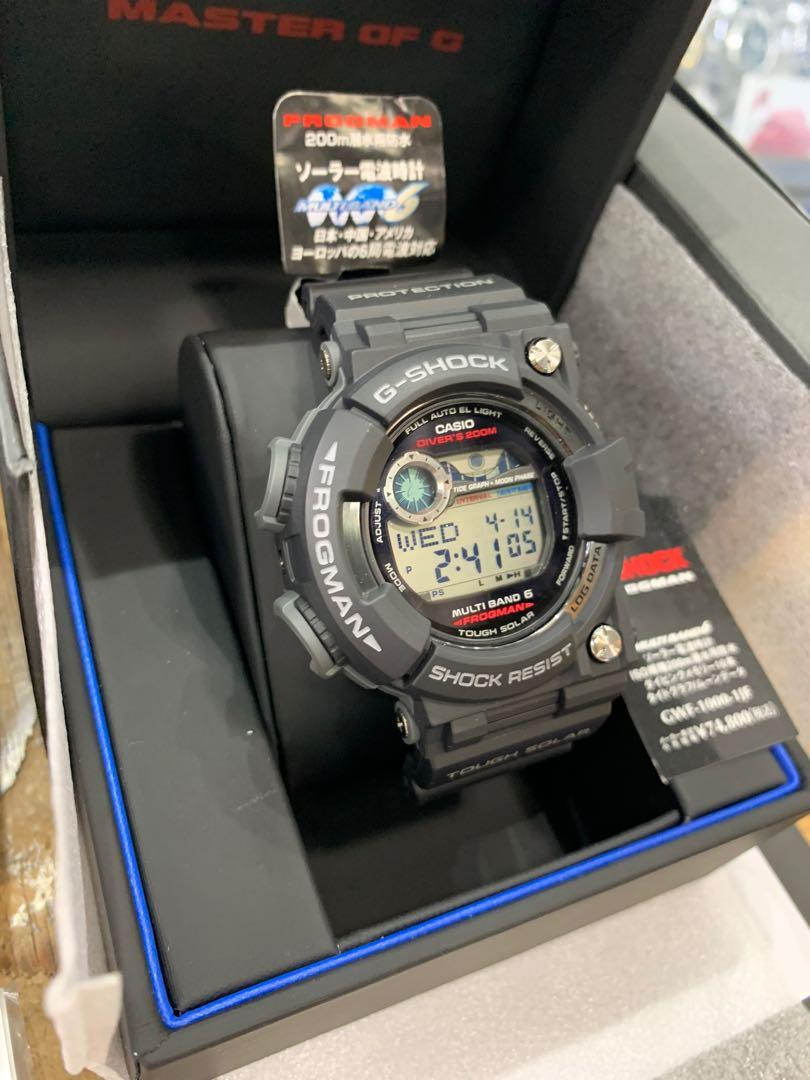 G-Shock Frogman GWF-1000-1JF, 名牌, 手錶- Carousell