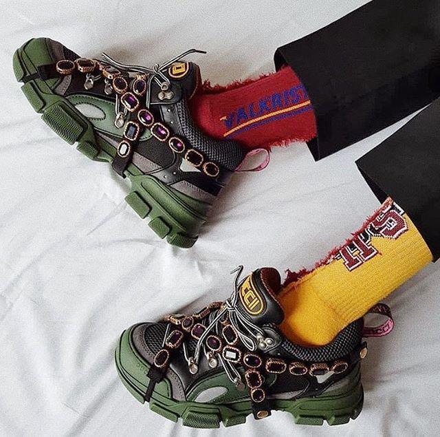 Mens gucci flashtrek outlet