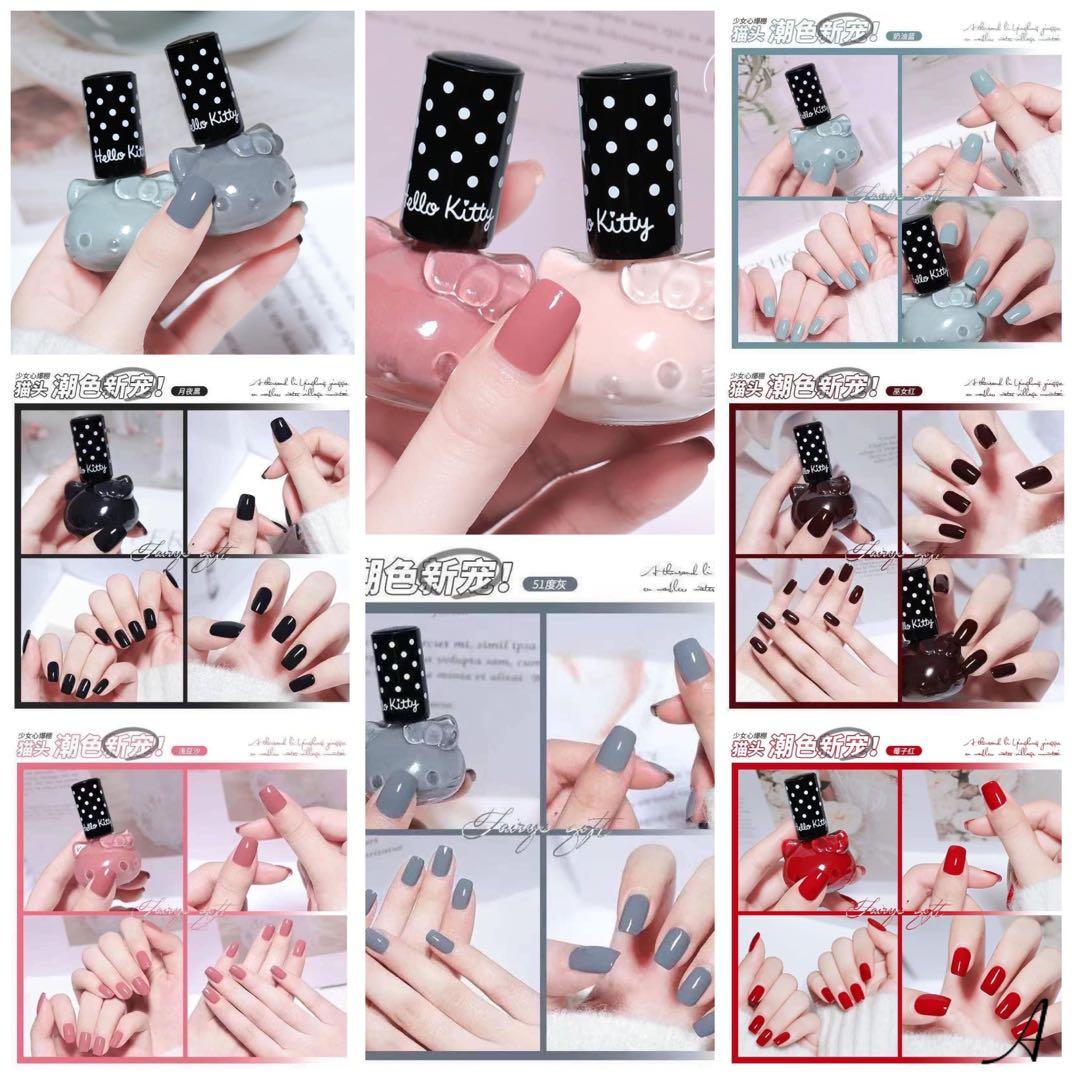 Hello Kitty Nail Polish, Beauty & Personal Care, Hands & Nails on Carousell Hello Kitty Nail Polish, Beauty & Personal Care, Hands & Nails on Carousell