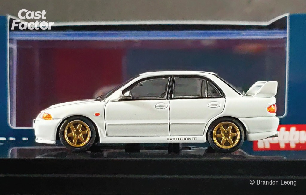 Hobby Japan 1/64 MITSUBISHI Lancer GSR Evolution IV Cn9a Black HJ641011BK for sale online