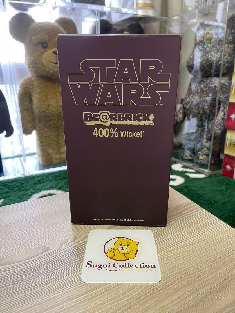 STAR WARS BEARBRICK 400% Wicket In Stock] BE@RBRICK x Star Wars