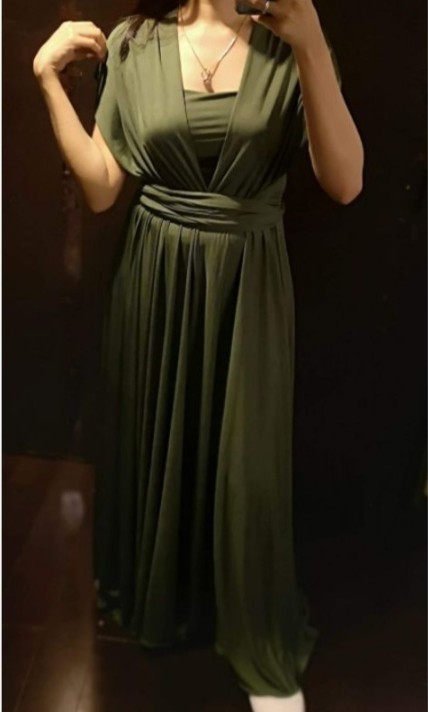 Infinity dress hot sale olive green