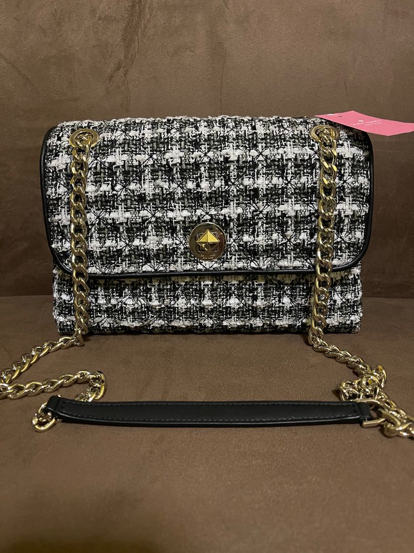Kate spade tweed purse cheap