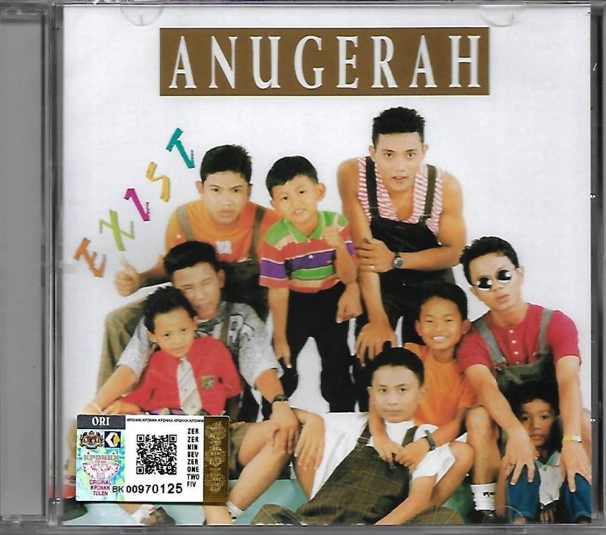 Kumpulan Exist Anugerah Album Kedua Reissue Cd Lagu Pop Rock Original New And Sealed Music Media Cd S Dvd S Other Media On Carousell
