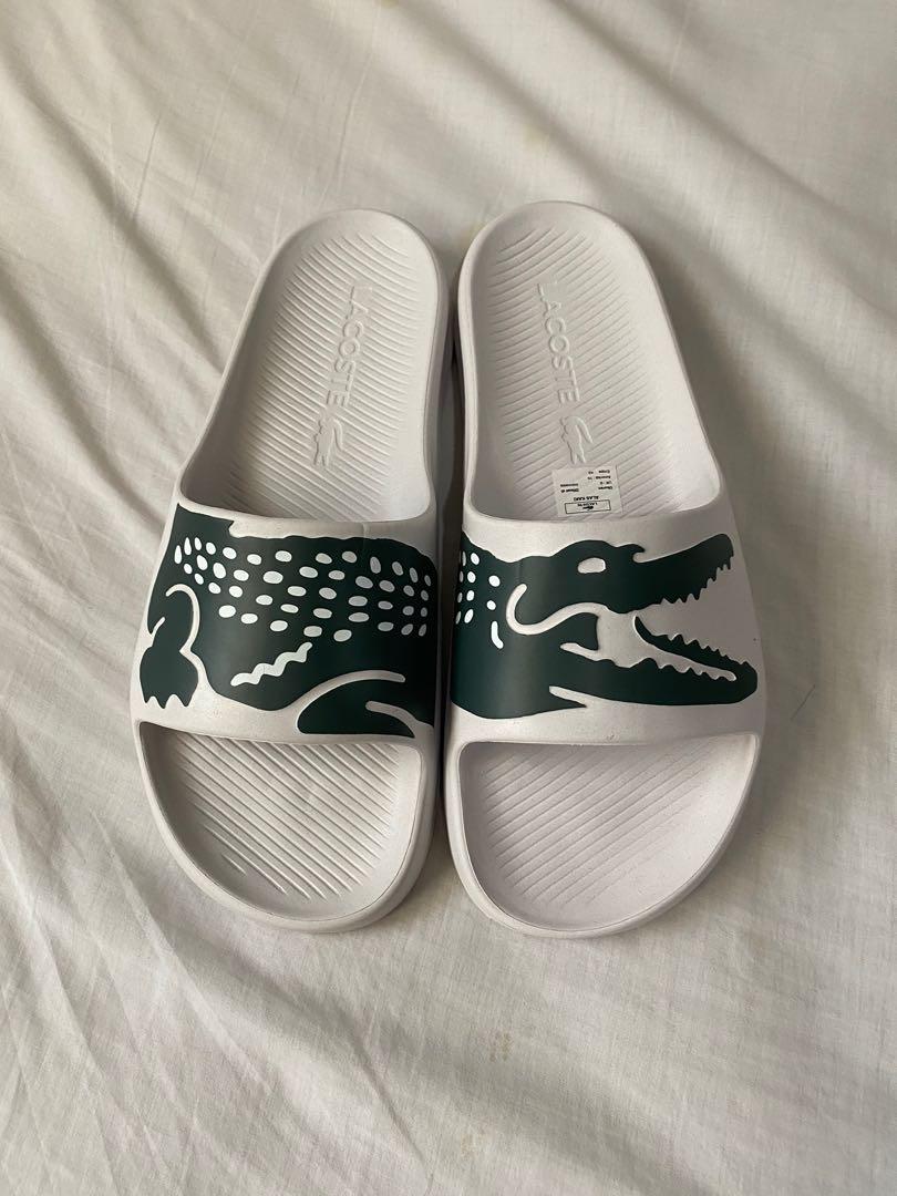 Lacoste croco sandal shop