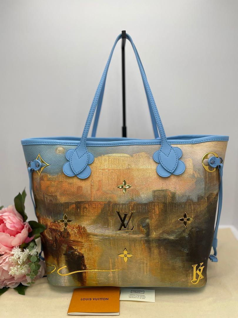 Louis Vuitton Neverfull NM Tote Limited Edition Jeff Koons Turner