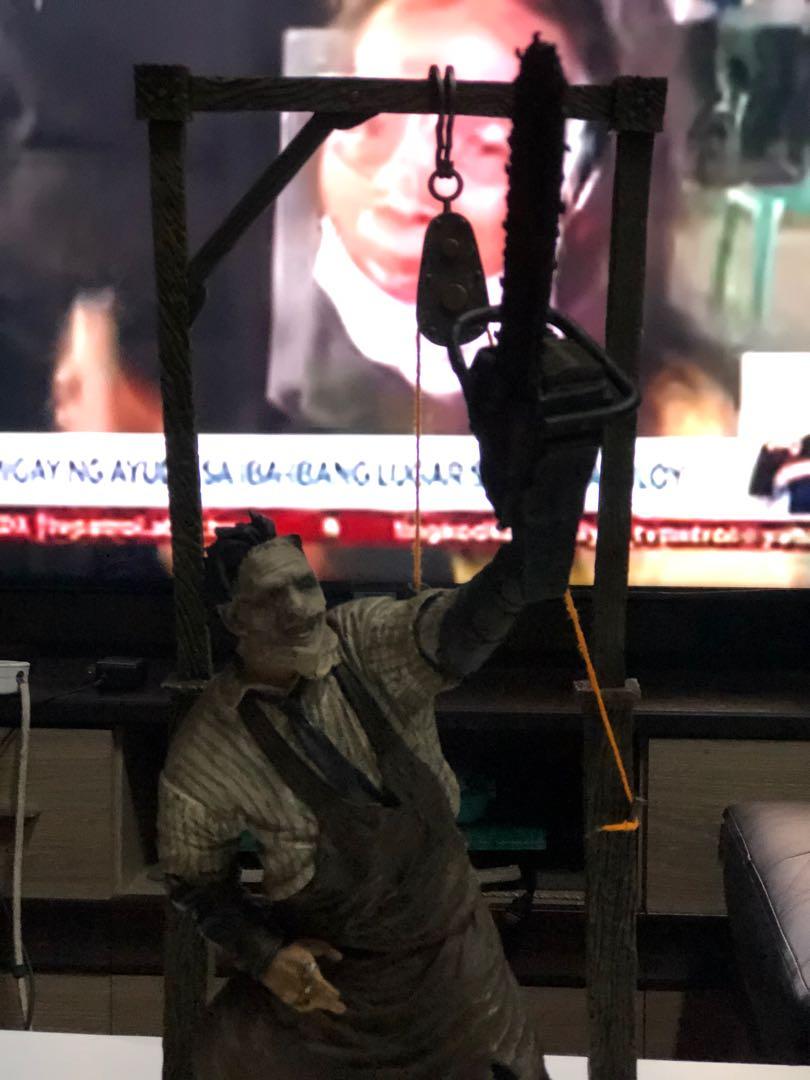 Mcfarlane’s 12 inch Leatherface (Category: Figurines & Statues) located in Manila. Submitted by kingofthegil (Listing ID 1081444500, Image 2). Description: Mcfarlane 12 inch Texas Chainsaw Massacre Leatherface no box, wysiwyg. For pick up at Sampaloc, Manila. Grab, lalamove or j&t buyers expense. Pnb or gcash mode of payment..