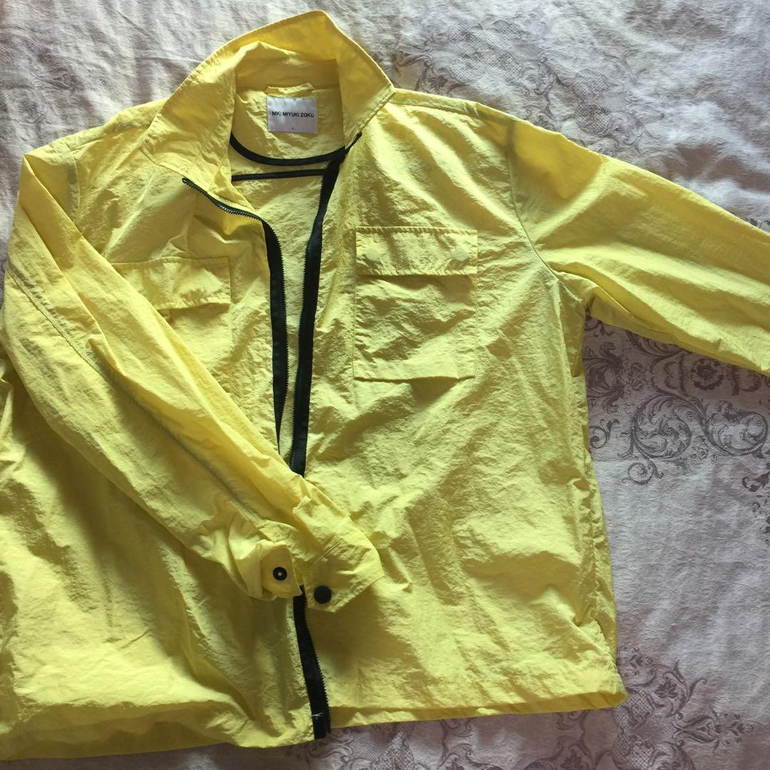Mki nylon zip shirt jacket on sale
