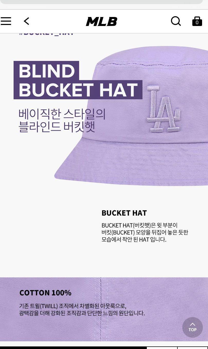 MLB Korea Bucket Hat (LA Hat) , Women's Fashion, Watches & Accessories, Hats  & Beanies on Carousell