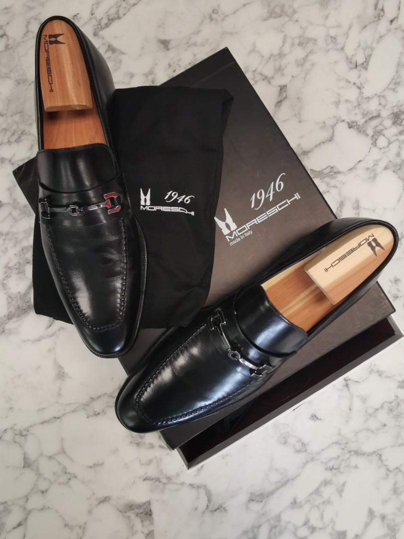 Moreschi Italy, 70th anniversary - Nero Calf Leather Shoe, limited edition,  Luxury, Sneakers & Footwear on Carousell