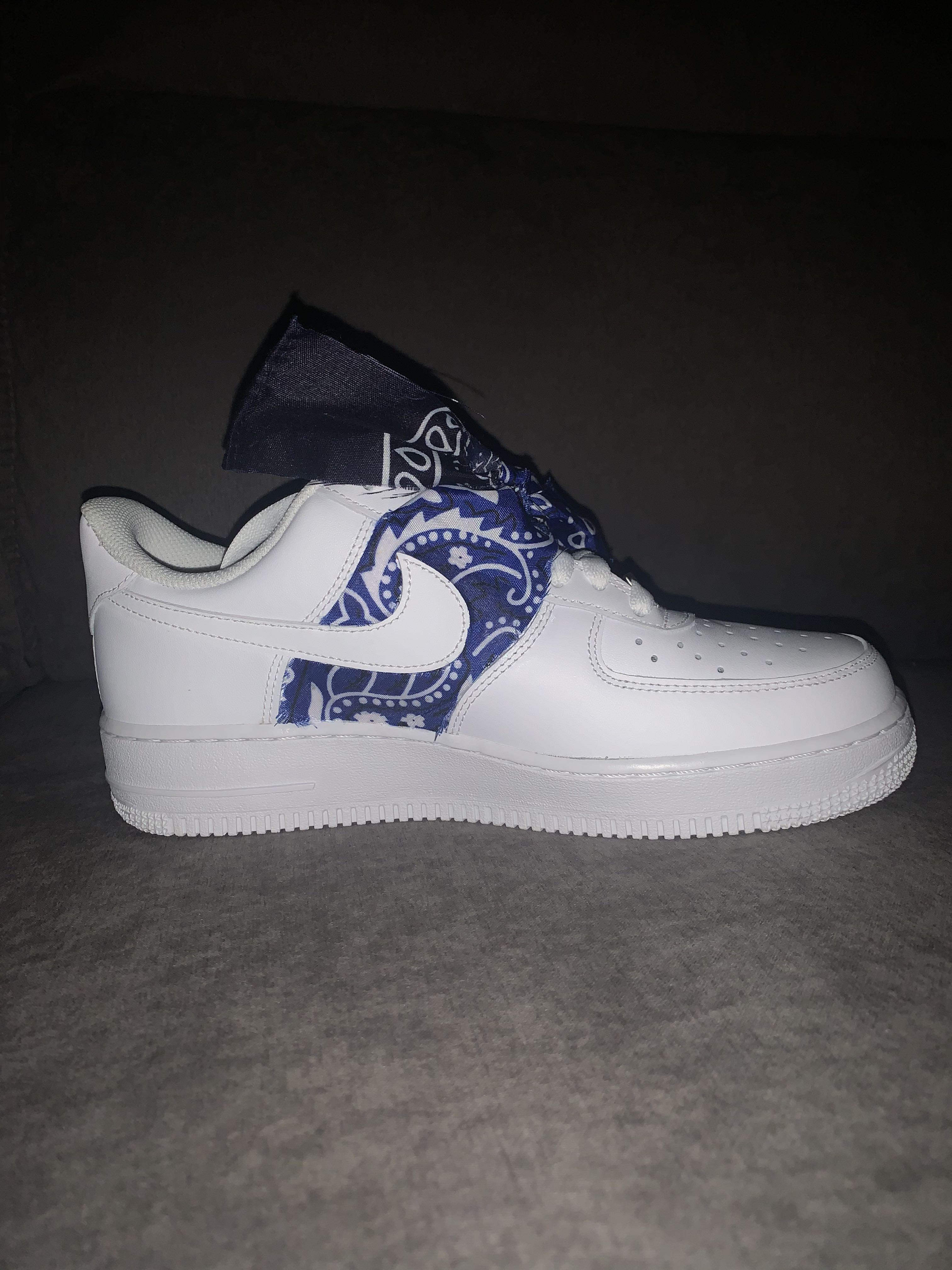 Air forces clearance with blue bandana