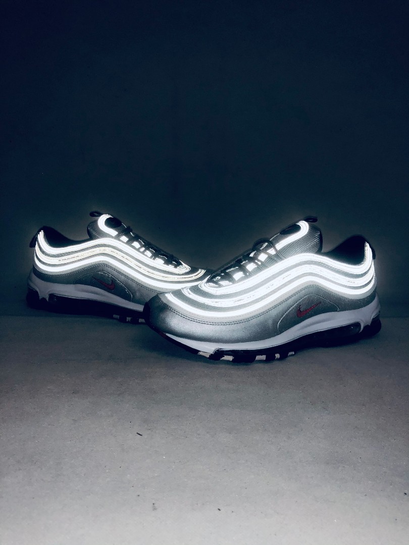 Nike Air Max 97 Silver Reflective Men s Fashion Footwear Sneakers on Carousell
