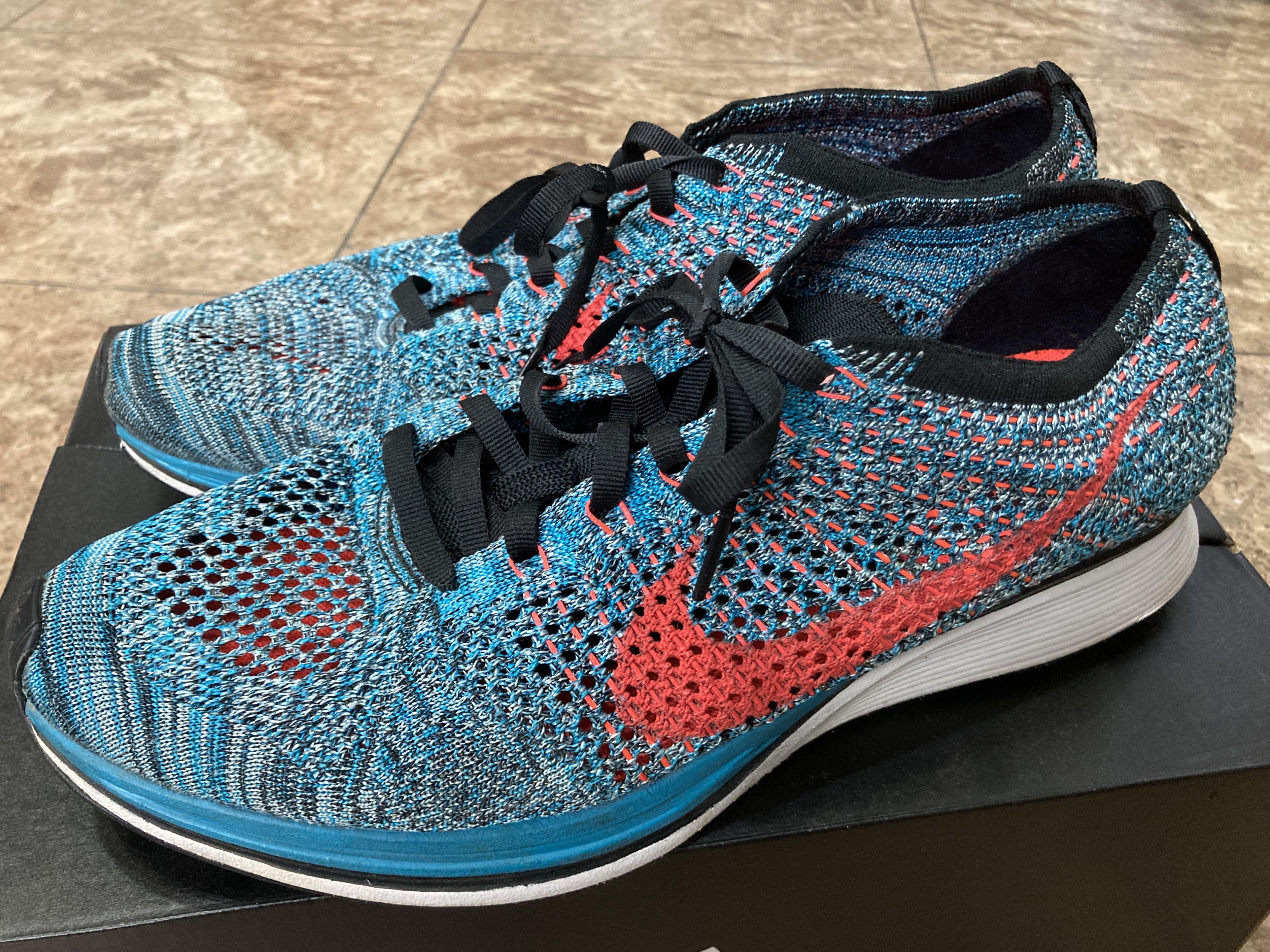 nike flyknit racer turquoise