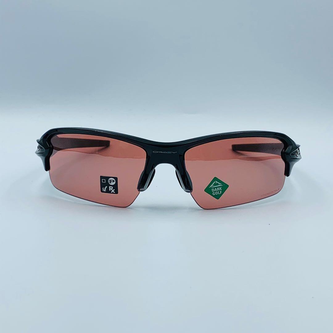 Oakley Flak 2.0 A Prizm Dark Golf Polished Black Men s Fashion