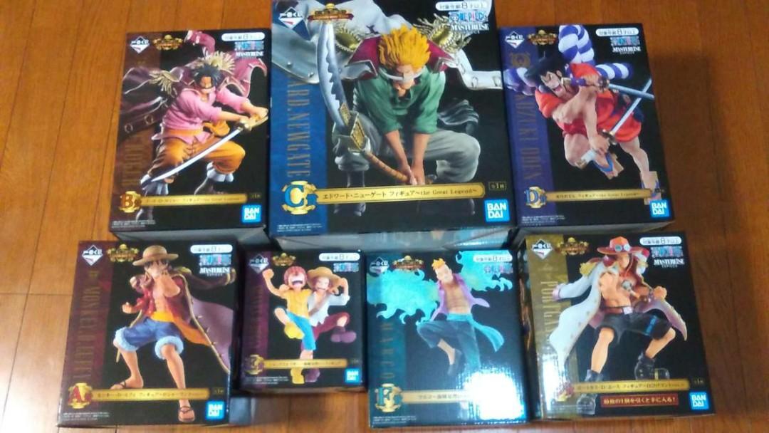 ichiban kuji one piece legends over time
